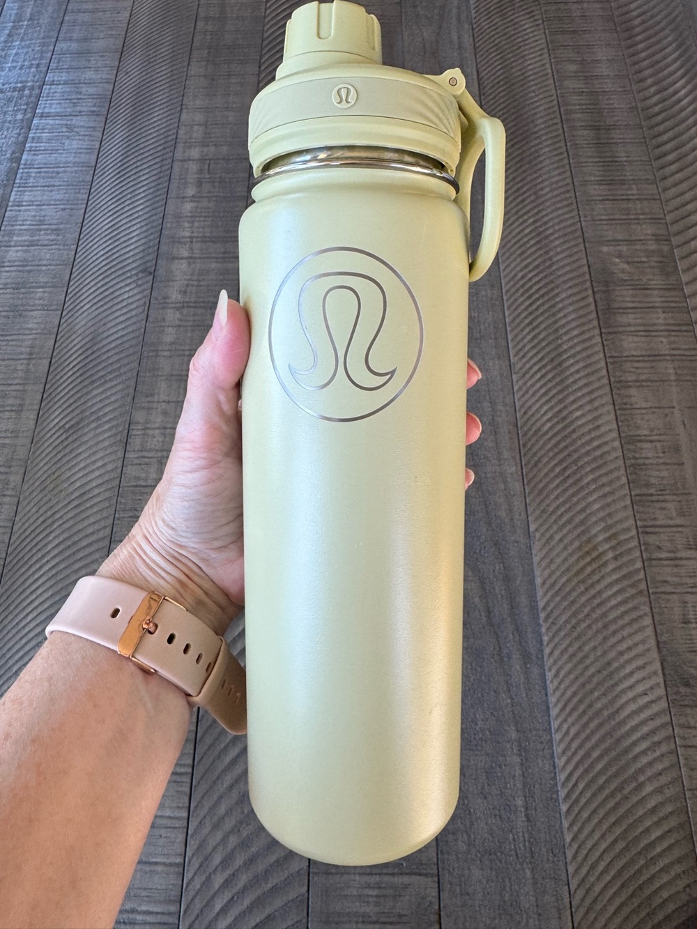 lululemon Back to Life Sport Bottle 24oz Insulated Delicate Mint Water Bottle
